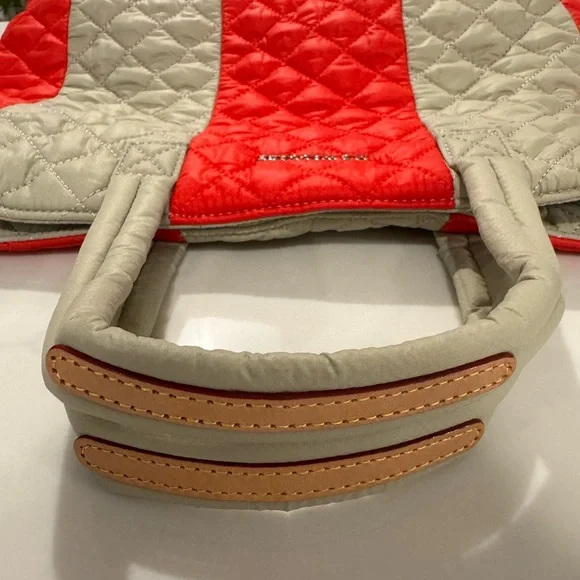 MZ Wallace Cabana Tote - Cherry Red & Atmosphere - Picture 10 of 10